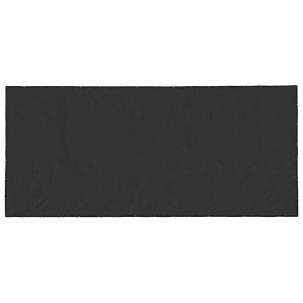 vidaXL fekete HDPE kont&eacute;nerh&aacute;l&oacute; 3,5 x 8 m