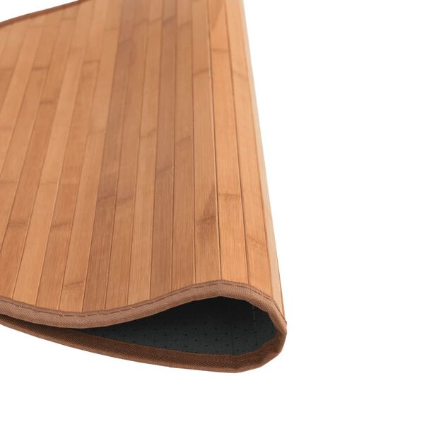 vidaXL kerek term&eacute;szetes bambusz szőnyeg 60 cm