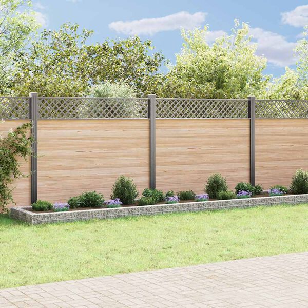 vidaXL horganyzott acél gabion magaságyás 800 x 100 x 20 cm