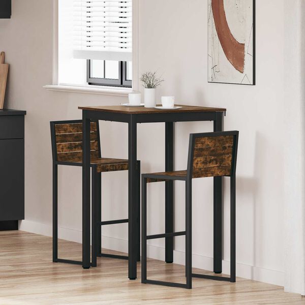 vidaXL &Eacute;tkezőasztalok Faanyag