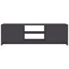 vidaXL szürke szerelt fa TV-szekrény 120 x 30 x 37,5 cm