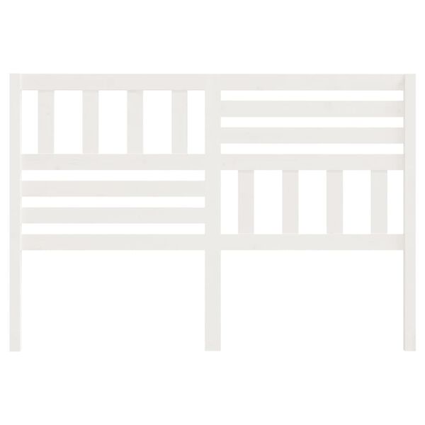 vidaXL feh&eacute;r t&ouml;m&ouml;r fenyőfa &aacute;gy fejt&aacute;mla 166 x 4 x 100 cm