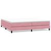 vidaXL r&oacute;zsasz&iacute;n b&aacute;rsony rug&oacute;s &aacute;gy matrac n&eacute;lk&uuml;l 200x210 cm