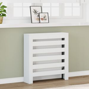 vidaXL feh&eacute;r szerelt fa radi&aacute;torburkolat 78 x 20 x 82 cm
