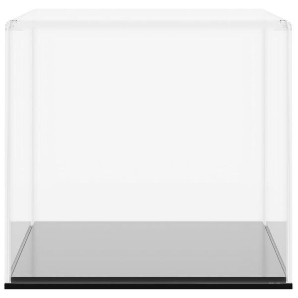 vidaXL átlátszó akril bemutatódoboz 30x15x14 cm