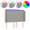 vidaXL vil&aacute;gossz&uuml;rke sz&ouml;vet LED-es fejt&aacute;mla 147x16x118/128 cm