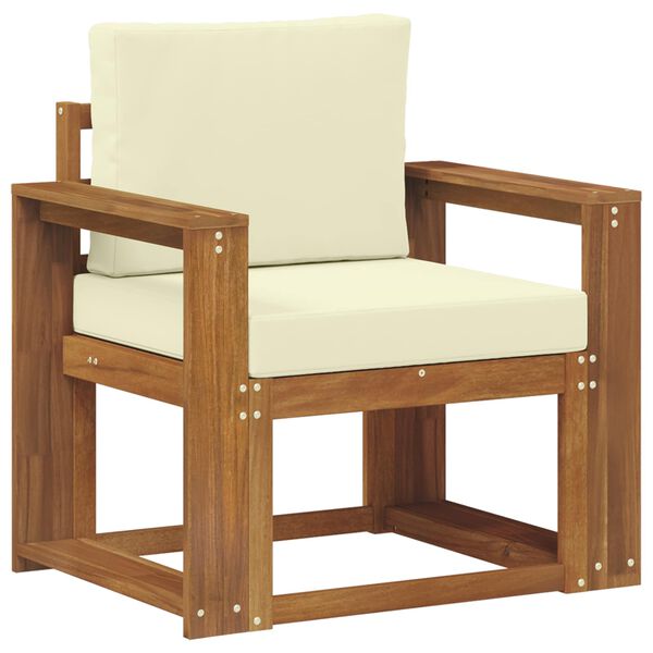 vidaXL K&uuml;lt&eacute;ri kanap&eacute; T&ouml;m&ouml;r ak&aacute;cfa &eacute;s poli&eacute;szter Term&eacute;szetes