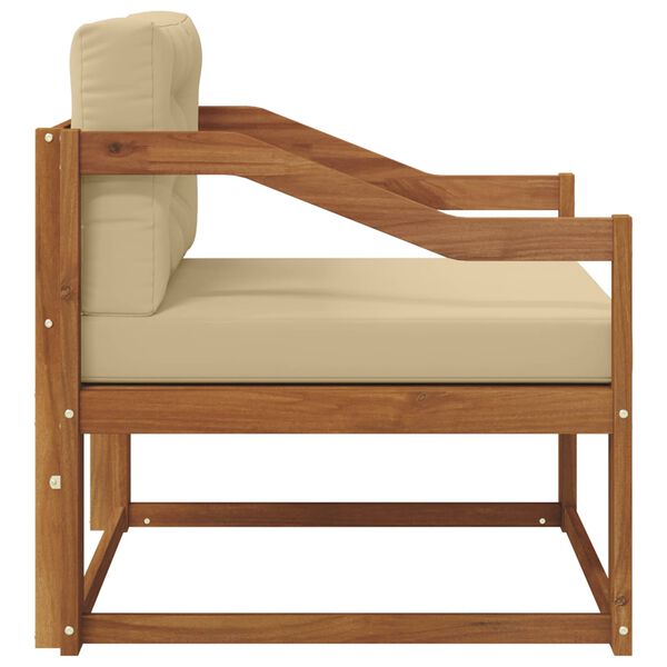 vidaXL K&uuml;lt&eacute;ri k&ouml;z&eacute;pső kanap&eacute; T&ouml;m&ouml;r Ak&aacute;cfa Term&eacute;szetes