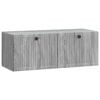 vidaXL Fali TV szekr&eacute;ny Sz&uuml;rke Sonoma 78,5 x 31 x 30 cm Szerelt Fa