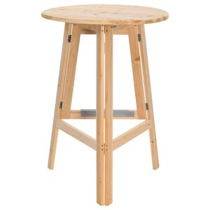 vidaXL &ouml;sszecsukhat&oacute; fenyőfa b&aacute;rasztal 78 cm