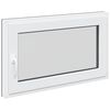 vidaXL Pinceablak RISOR 100 x 70 cm PVC &eacute;s &Uuml;veg Antracitsz&uuml;rke