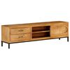 vidaXL tömör mangófa TV-szekrény 140 x 30 x 40 cm