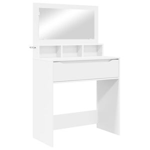 vidaXL H&aacute;l&oacute;szobai &Ouml;lt&ouml;zk&ouml;dő Asztalok Feh&eacute;r 80 x 39,6 x 135 cm