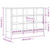 vidaXL fekete szerelt fa cipőszekr&eacute;ny 100 x 35 x 70 cm