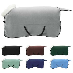 vidaXL L&oacute; Takar&oacute; Teljes s&ouml;t&eacute;t z&ouml;ld 155 cm Pol&aacute;r fleece