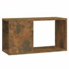 vidaXL f&uuml;st&ouml;s t&ouml;lgy sz&iacute;nű szerelt fa TV-szekr&eacute;ny 60 x 24 x 32 cm