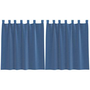 vidaXL 2 db kir&aacute;lyk&eacute;k f&aacute;tyolf&uuml;gg&ouml;ny&ouml;k hurokkal 140x140 cm