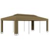 vidaXL t&oacute;psz&iacute;nű dupla tetős pavilon 3 x 6 m 180 g/m&sup2;