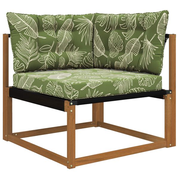 vidaXL K&uuml;lt&eacute;ri kanap&eacute; p&aacute;rna 3 pcs Lev&eacute;lminta Poli&eacute;szter