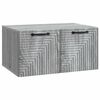 vidaXL Fali TV szekr&eacute;ny Sz&uuml;rke Sonoma 59,5 x 41 x 30 cm Szerelt Fa