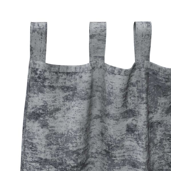 vidaXL Bársonyfüggönyök 2 pcs Ezüst Szürke 225 x 140 cm Bársony