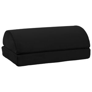 vidaXL 44 x 29 x 17 cm Kem&eacute;ny PU hab Fekete