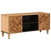 vidaXL T&aacute;rol&oacute; szekr&eacute;nyek Barna 105 x 33,5 x 46 cm T&ouml;m&ouml;r Mang&oacute;f&aacute;t