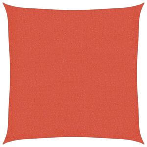 vidaXL terrakotta HDPE napvitorla 160 g/m&sup2; 2,5x2,5 m