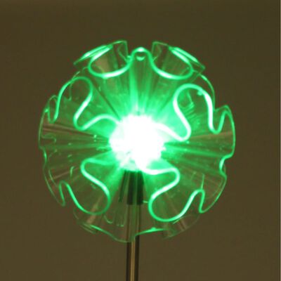 12-pc Luxform Bazsarózsa Napelemes Kültéri lámpa RGB LED