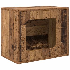 vidaXL Macska H&aacute;z &Ouml;reg fa 51 x 30 x 42,5 cm Szerelt Fa