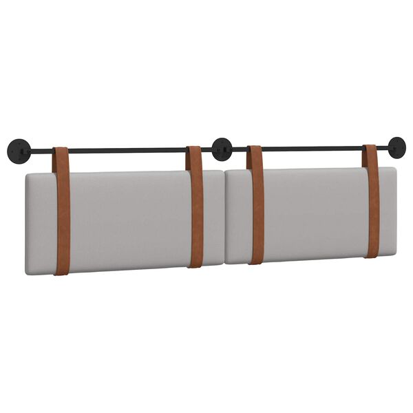 vidaXL Fali Fejt&aacute;mla Egysz&iacute;nű Felhősz&uuml;rke 170 x 55 x 5 cm Antik PU