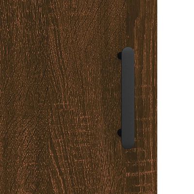 vidaXL barna tölgyszínű szerelt fa íróasztal 140 x 50 x 75 cm