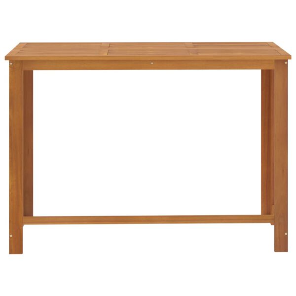 vidaXL 9 részes szürke kerti bárszett