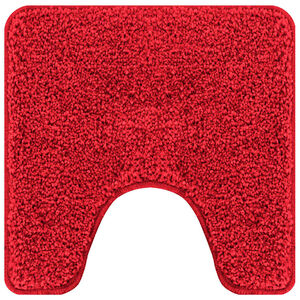 vidaXL Cs&uacute;sz&aacute;sg&aacute;tl&oacute; F&uuml;rdőszőnyeg WC Ny&iacute;r&aacute;ssal Piros 50 x 50 cm PP