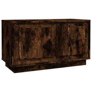 vidaXL f&uuml;st&ouml;s t&ouml;lgy sz&iacute;nű szerelt fa TV-szekr&eacute;ny 80x35x45 cm