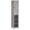 vidaXL sz&uuml;rke sonoma szerelt fa magasszekr&eacute;ny 34,5 x 34 x 180 cm