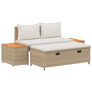 vidaXL K&uuml;lt&eacute;ri kanap&eacute; szett 4-&Uuml;lőhelyek sz&aacute;ma 4 pcs 55 x 30 x 39 cm