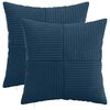 vidaXL P&aacute;rna huzat 2 pcs ALMELO S&ouml;t&eacute;tk&eacute;k 45 x 45 cm cord