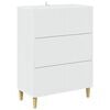 vidaXL Fi&oacute;kos szekr&eacute;ny Feh&eacute;r 66 x 34,5 x 90 cm Szerelt Fa