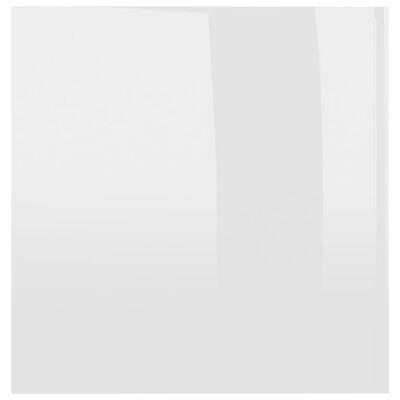 vidaXL magasfényű fehér forgácslap fali szekrény 80 x 39 x 40 cm