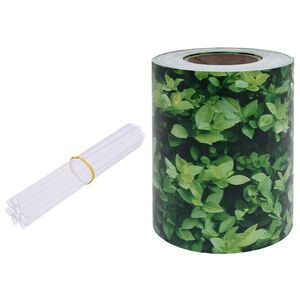 vidaXL z&ouml;ld PVC betekint&eacute;st g&aacute;tl&oacute; szalag 35x0,19 m