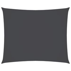 vidaXL antracitsz&uuml;rke t&eacute;glalap alak&uacute; oxford-sz&ouml;vet napvitorla 3,5x4,5m