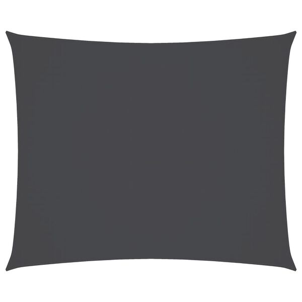 vidaXL antracitsz&uuml;rke t&eacute;glalap alak&uacute; oxford-sz&ouml;vet napvitorla 3,5x4,5m