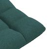 vidaXL sötétzöld szövet forgó padlószék 70x51x79 cm