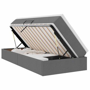 vidaXL &Aacute;gy t&aacute;rol&oacute;val &eacute;s matraccal S&ouml;t&eacute;tsz&uuml;rke 90 x 190 cm Poli&eacute;szter