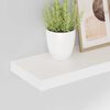 vidaXL 2 db magasf&eacute;nyű feh&eacute;r MDF lebegő fali polc 60 x 23,5 x 3,8 cm