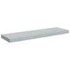 vidaXL 2 db betonsz&uuml;rke MDF lebegő fali polc 80 x 23,5 x 3,8 cm