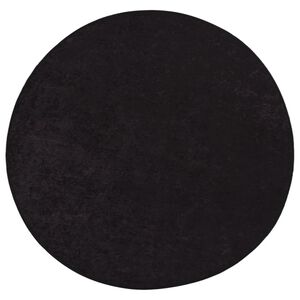 vidaXL antracitsz&uuml;rke moshat&oacute; szőnyeg &Oslash; 200 cm