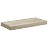 vidaXL 4 db t&ouml;lgysz&iacute;nű MDF lebegő fali polc 50 x 23 x 3,8 cm