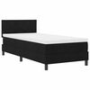 vidaXL Boxrug&oacute;s &aacute;gy p&aacute;rn&aacute;val fejt&aacute;ml&aacute;val Fekete 100 x 200 cm sz&ouml;vet